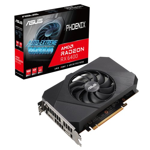 ASUS PH-RX6400-4GB Phoenix AMD Radeon RX 6400 4Go GDDR6 PCIe 4.0 1xDP 1.4a 1xHDMI 2.1 - Achat / Vente sur grosbill-pro.com - 7