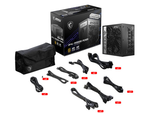 MSI 80+ Gold FM (1000W) - Alimentation MSI - grosbill-pro.com - 4