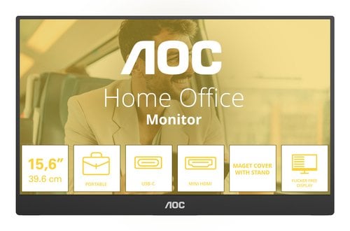 AOC 16IN IPS 1920X1080 16:9 1000:1