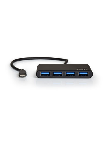 Port USB-C 4 ports USB 3.0 - Hub Port - grosbill-pro.com - 0