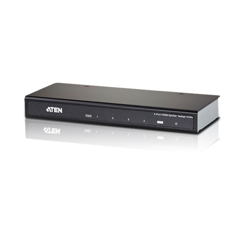 Splitter 4Voies 4K HDMI VS184A -  Aten - grosbill-pro.com - 0