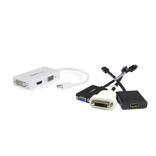 mDP to VGA/DVI/HDMI - 3-in-1 Adapter - Achat / Vente sur grosbill-pro.com - 3