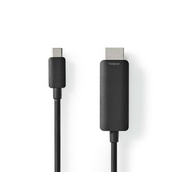 Adaptateur USB-C 3.2 vers HDMI 2.0 - 1m Noir 