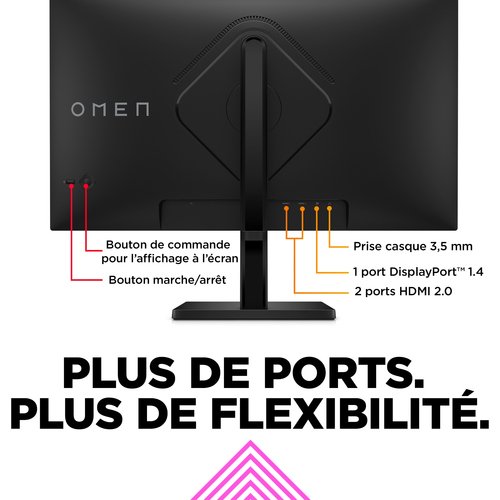 OMEN 27 FHD 165Hz Gaming Mon EMEA-INTL E - Achat / Vente sur grosbill-pro.com - 13