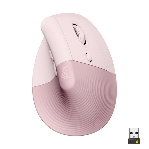 Lift Ergonomique Silencieuse - Rose/Sans Fil