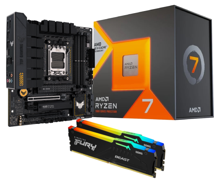 B650M-PLUS+Ryzen 7 7800X3D+KF560C36BBE2AK2-32 RGB
