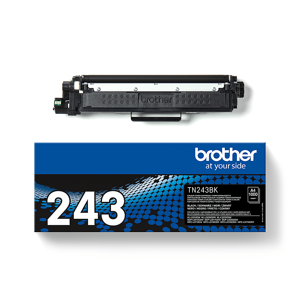 Toner Noir TN-243BK pour imprimante Laser Compatible Brother - 0