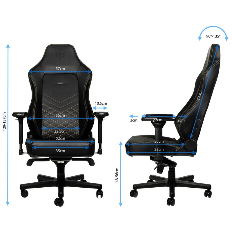 NobleChairs HERO  - Siège PC Gamer - grosbill-pro.com - 4