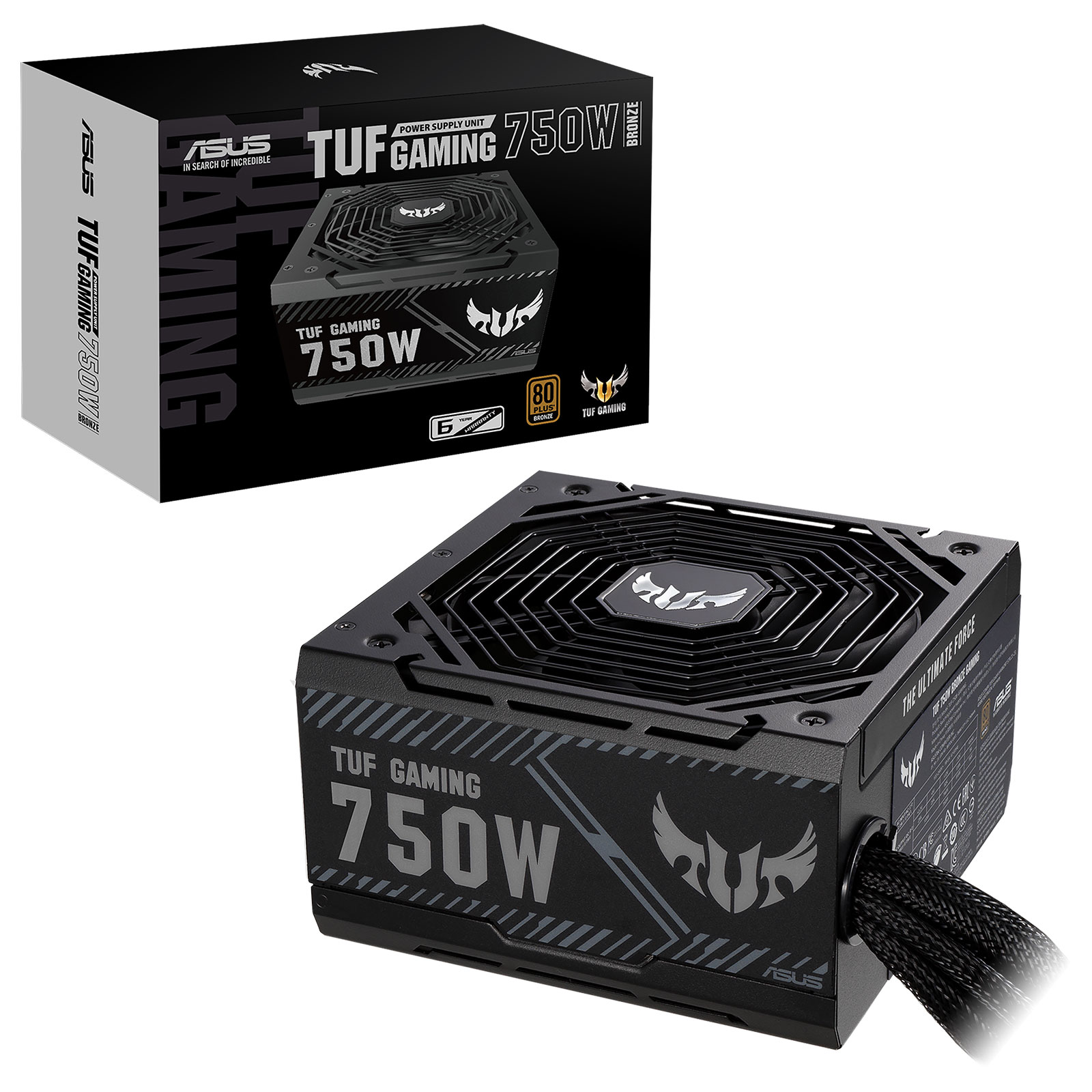 Asus 80+ Bronze- TUF-GAMING-750B (750W) - Alimentation Asus - 0