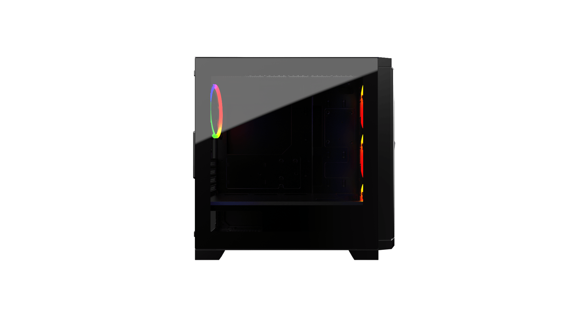 M.RED StarDust Mini Noir RGB Noir - Boîtier PC M.RED - grosbill-pro.com - 2