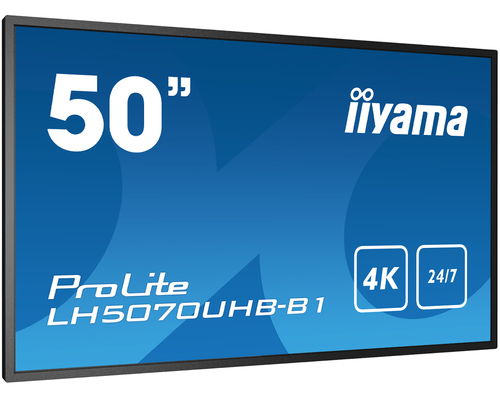 Iiyama LH5070UHB-B1 (LH5070UHB-B1) - Achat / Vente Affichage dynamique sur grosbill-pro.com - 3