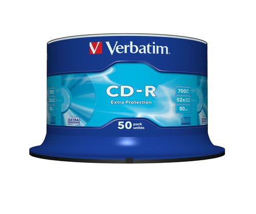 CD-R/700MB 80Min 52x Datalife Spdl 50pk