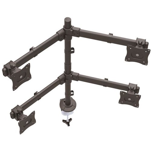 Desk Mount Quad Monitor Arm - Steel - Achat / Vente sur grosbill-pro.com - 4