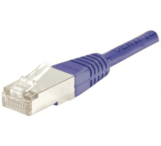 Câble RJ45 Cat6 S/FTP - 2m - Violet