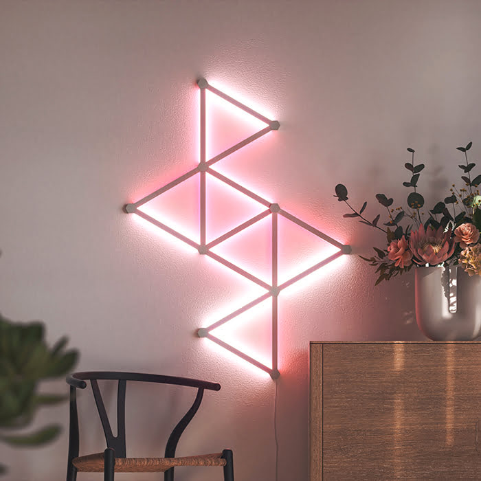 Nanoleaf Lines Starter Kit - 15 pièces (NL59-K-6002LW-15PK-EU) - Achat / Vente Objet connecté / Domotique sur grosbill-pro.com - 3