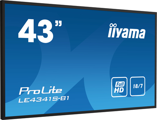 Iiyama LE4341S-B1 (LE4341S-B1) - Achat / Vente Affichage dynamique sur grosbill-pro.com - 1