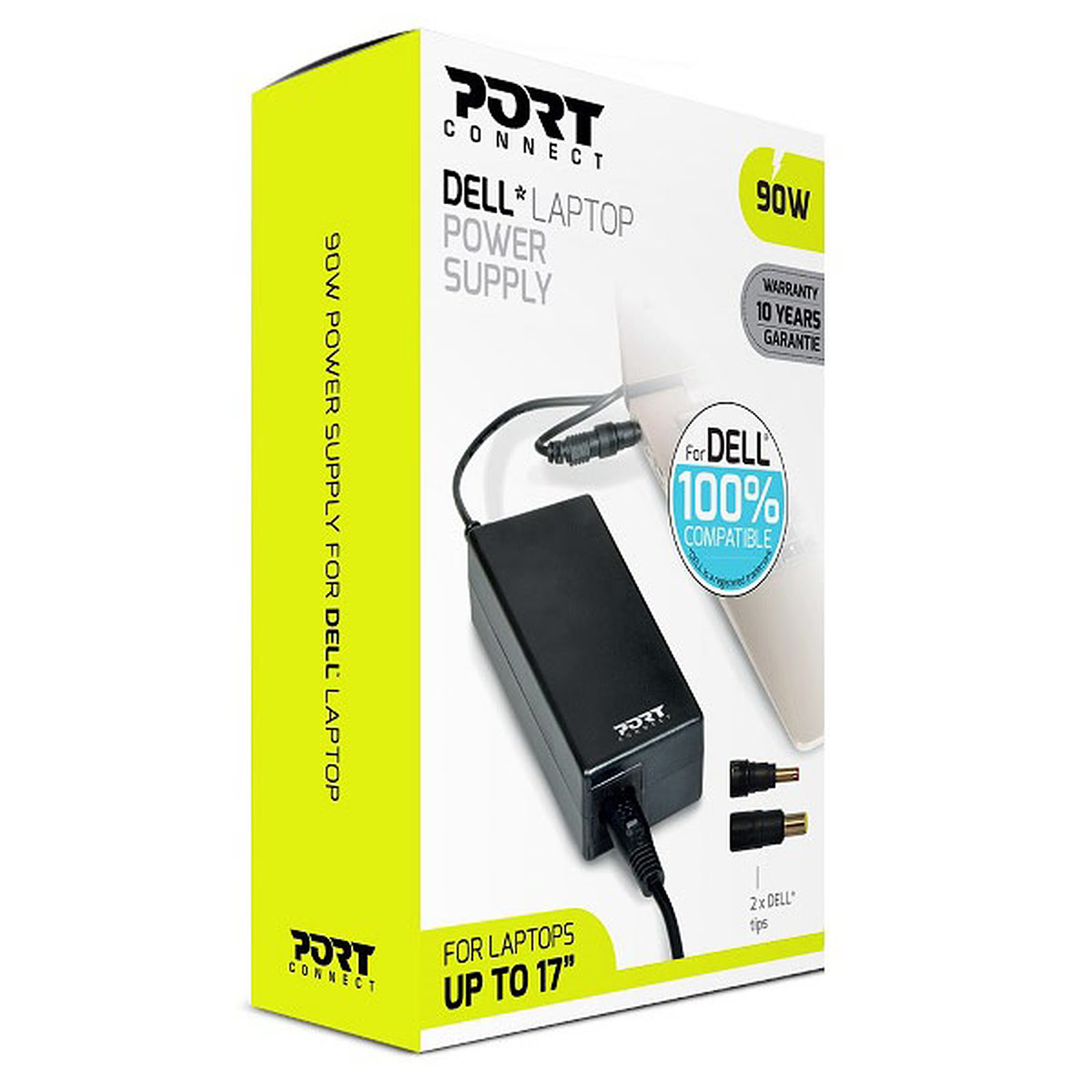 Chargeur secteur DELL 100% compatible 90W - Port - 1