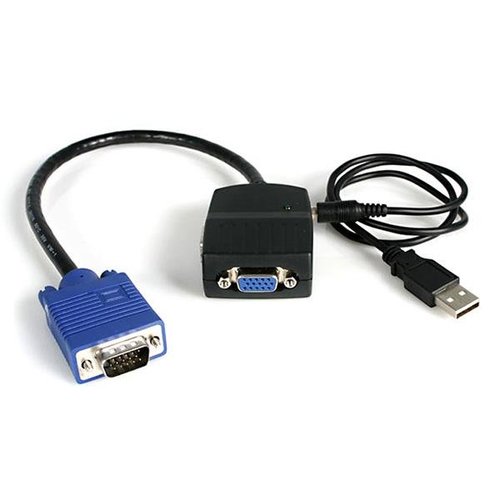 2 Port VGA Video Splitter - USB Powered - Achat / Vente sur grosbill-pro.com - 0