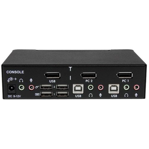 2 Port USB DisplayPort KVM Switch - Achat / Vente sur grosbill-pro.com - 2