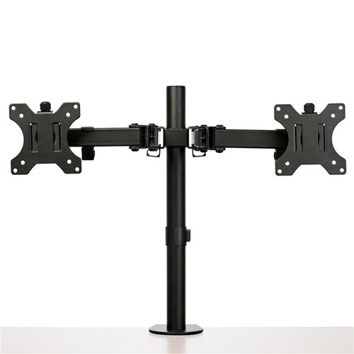Monitor Arm - Dual - Crossbar - Steel - Achat / Vente sur grosbill-pro.com - 4
