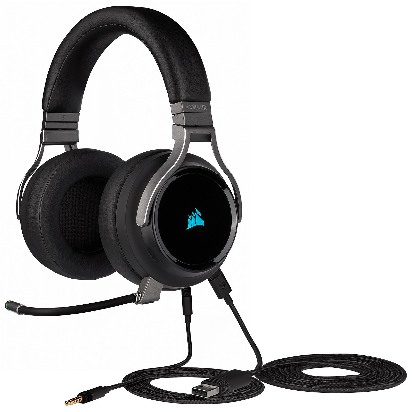 Corsair Virtuoso RGB 7.1 Surround RGB - Micro-casque - grosbill-pro.com - 2