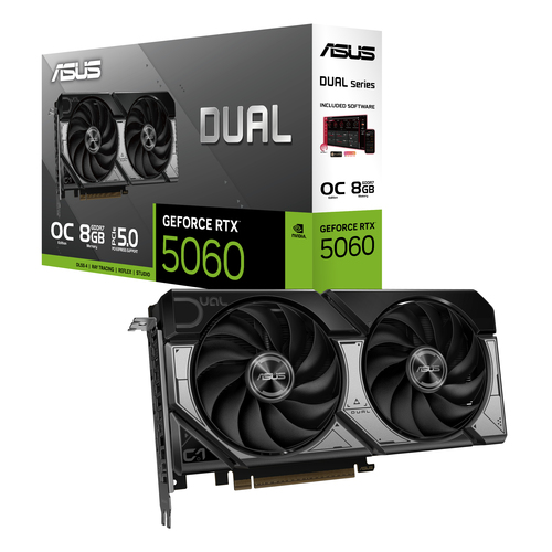 Dual GeForce RTX 5060 8GB GDDR7 OC Edition