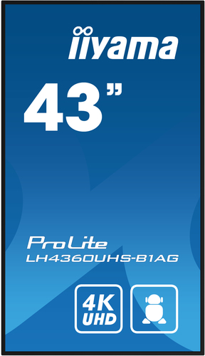Iiyama LH4360UHS-B1AG (LH4360UHS-B1AG) - Achat / Vente Affichage dynamique sur grosbill-pro.com - 5