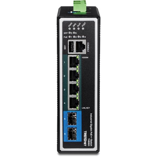 6-PORT INDUSTRIAL GIGABIT L2+ - Achat / Vente sur grosbill-pro.com - 1