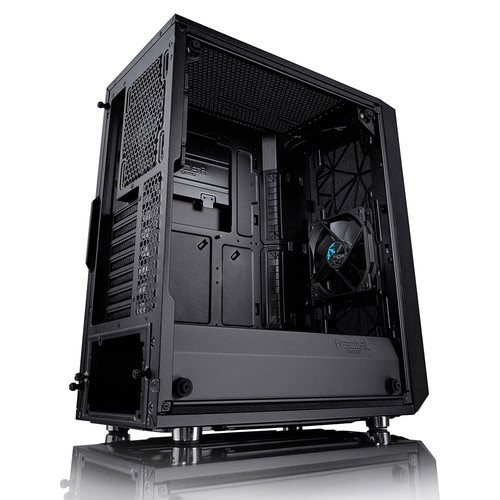 Fractal Design Meshify C Tempered Glass Dark Midi-Tower - schwarz - Achat / Vente sur grosbill-pro.com - 4