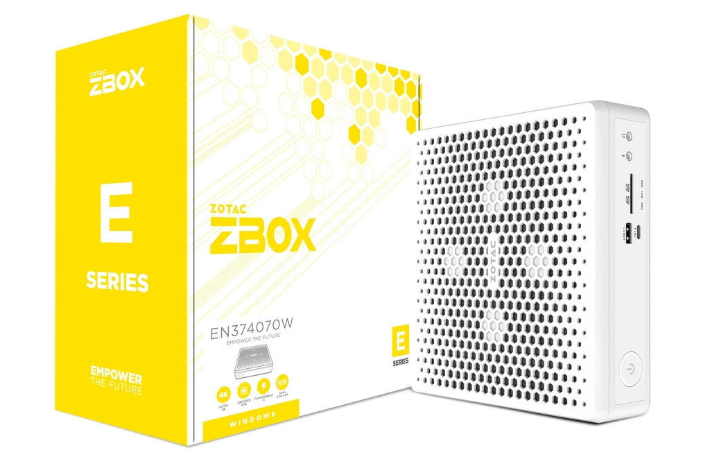 ZBOX MAGNUS - SFF i7-13700HX RTX 4070 2x SoDIMM DDR5 M.2 WIFI/BT Blanc