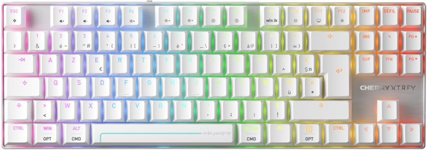 MX 8.2 Pro TMR TKL - Magnétique/Sans-Fil/RGB/Blanc