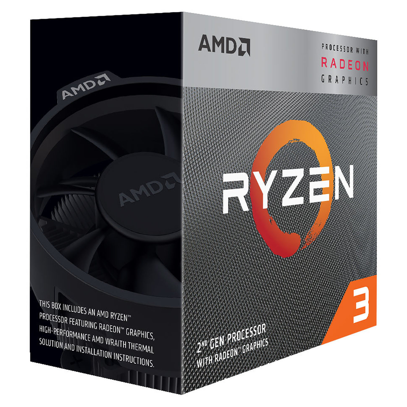 AMD Ryzen 3 3200G - 4GHz - Processeur AMD - grosbill-pro.com - 2