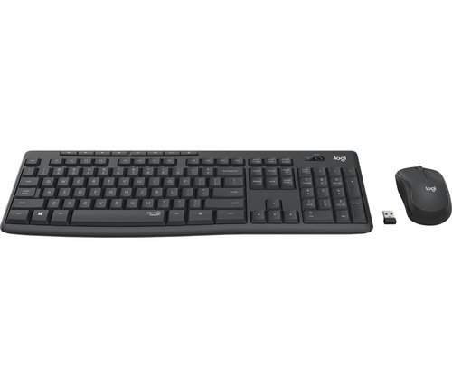 Logitech MK295 Silent Wireless Combo GRAPHITE - Pack Clavier/Souris - 1