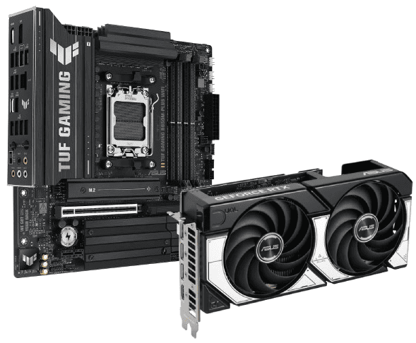 DUAL 5070 12G OC + TUF GAMING B850M-PLUS WF
