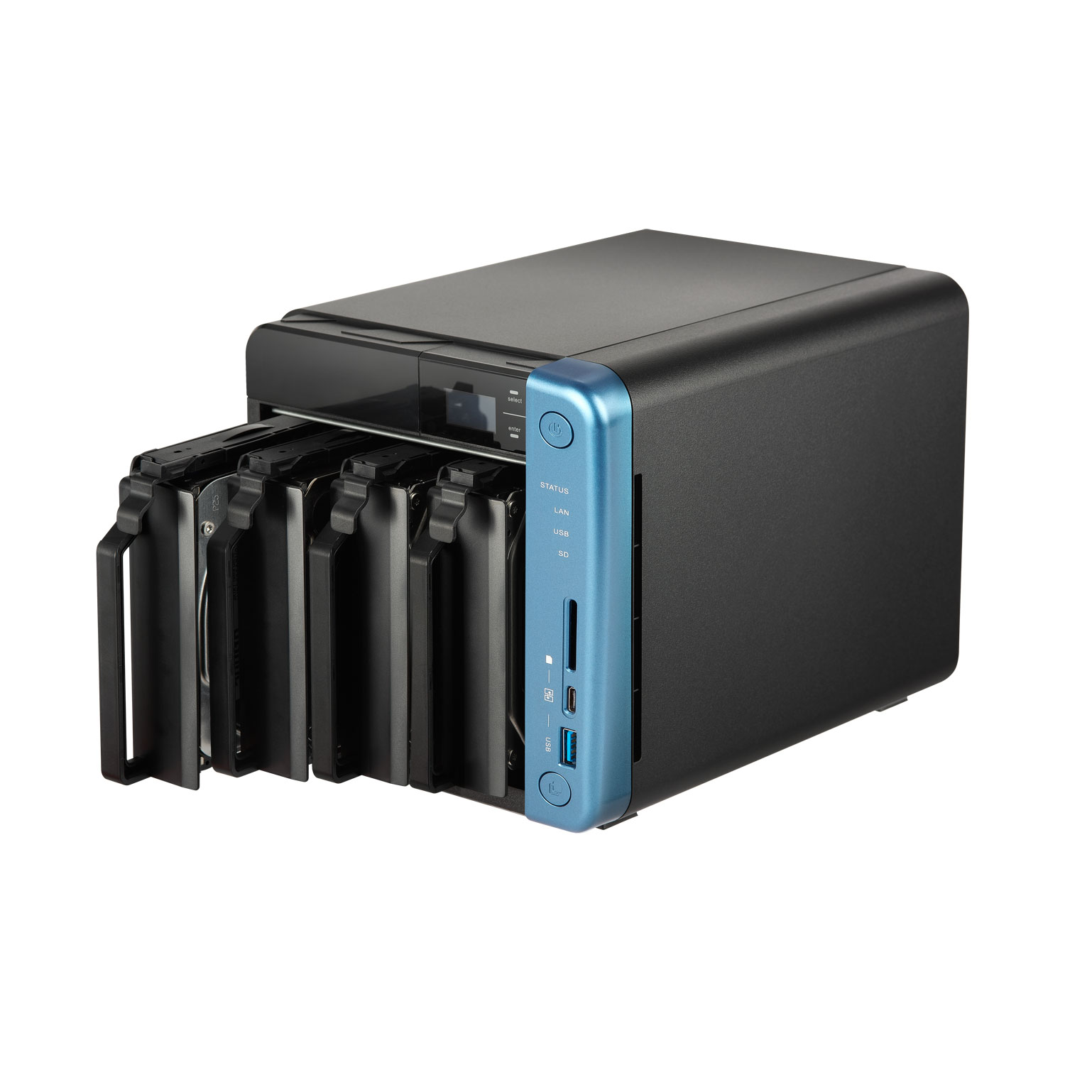 Qnap TS-453B-8G - 4 HDD - Serveur NAS Qnap - grosbill-pro.com - 2