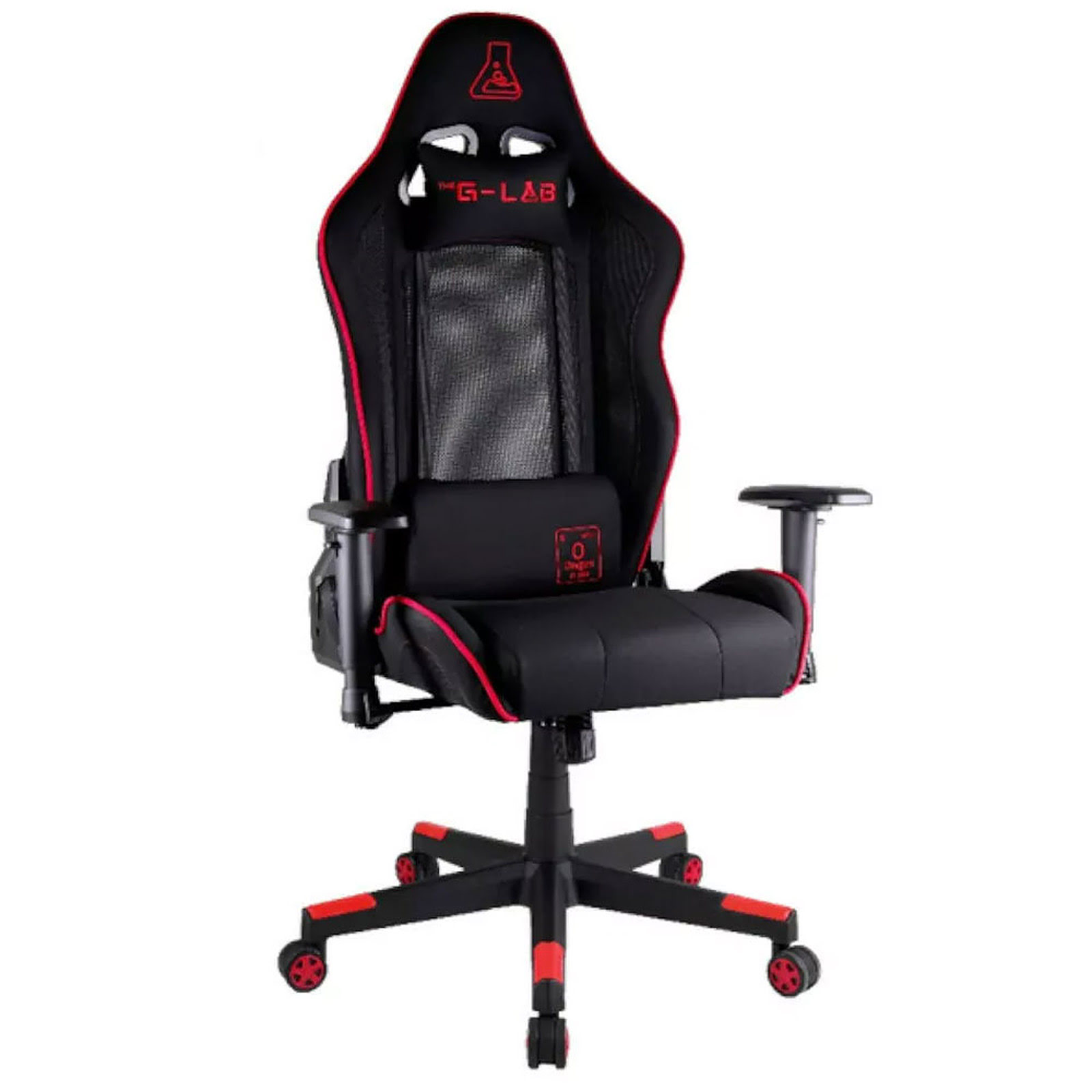 The G-LAB K-Seat Oxygen XL Noir/Rouge - Siège PC Gamer - 0