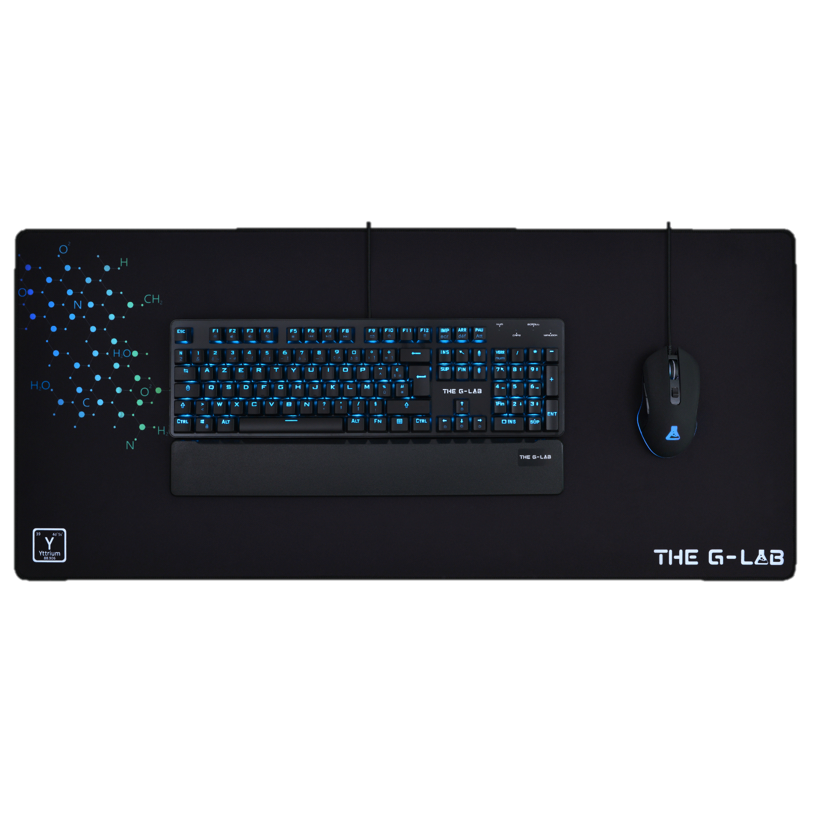 The G-LAB - Gaming Mouse Pad XXL 900x400mm - Tapis de souris