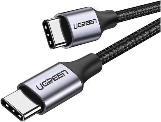 UGREEN Câble USB-C Nylon 60W - 2m - Noir