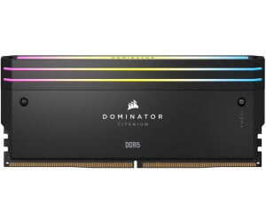 Corsair Dominator Titanium RGB 48Go (2x24Go) DDR5 7200MHz - Mémoire PC Corsair sur grosbill-pro.com - 1