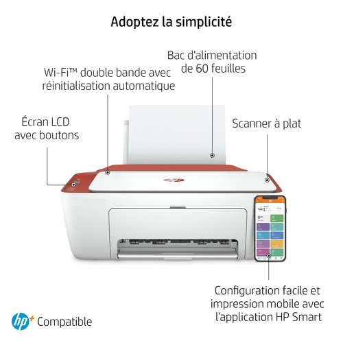 DESKJET 2723E AIO 300X300DPI - Achat / Vente sur grosbill-pro.com - 10