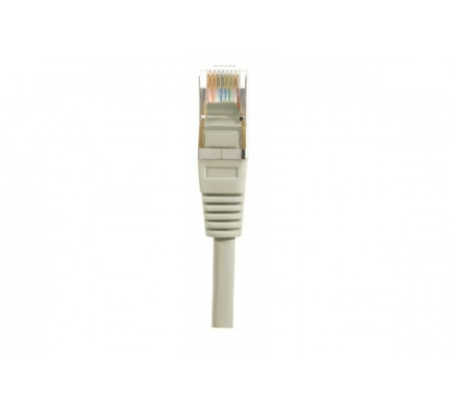 Grosbill Connectique réseau Compatible Cable RJ45 cat 5e F/UTP gris - 0,15 m