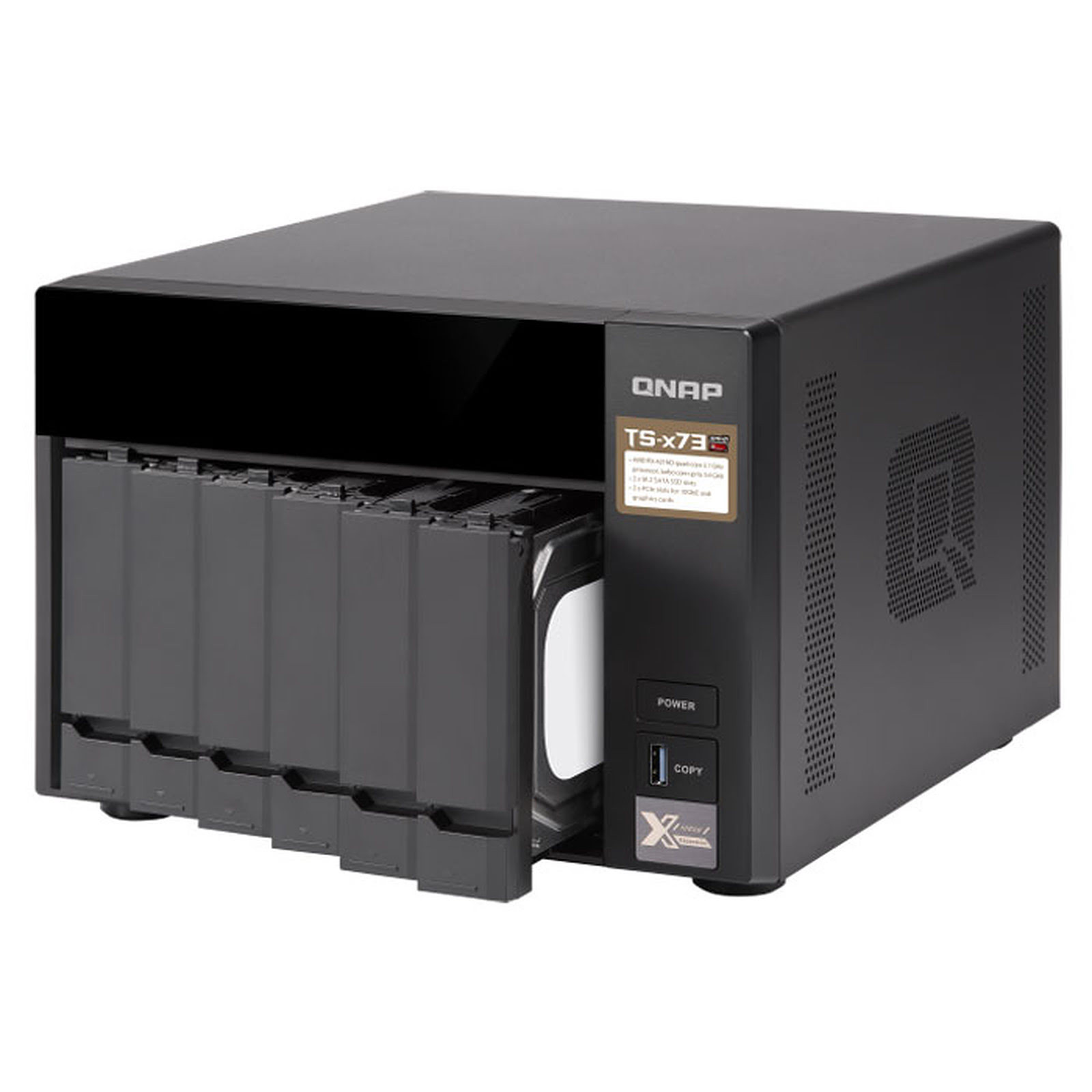 Qnap TS-673-8G - 6 HDD - Serveur NAS Qnap - grosbill-pro.com - 2