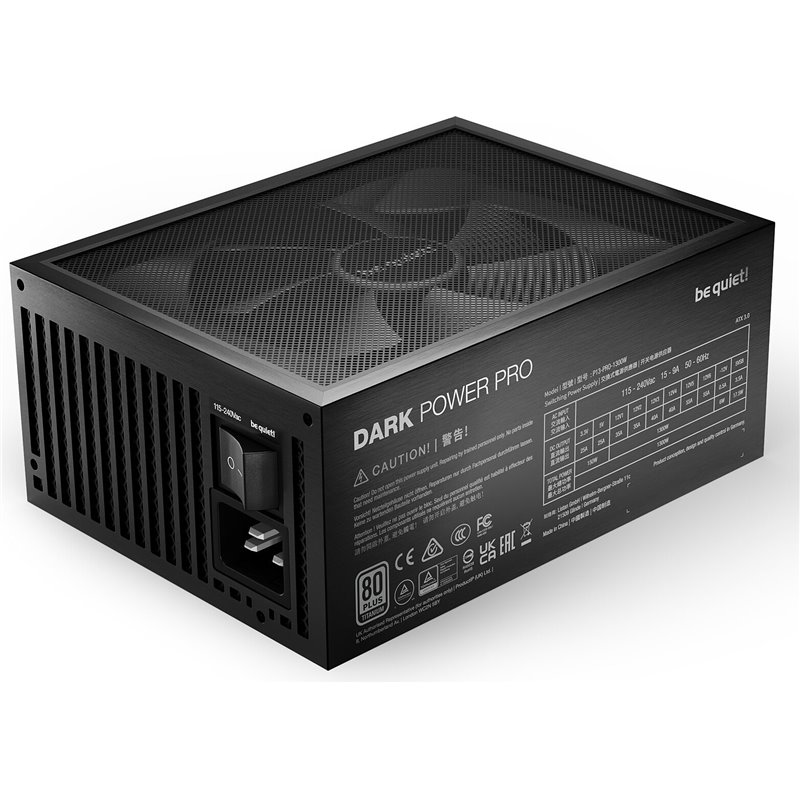 Be Quiet! Dark Power PRO 13 80+ TITANIUM (1600W) - Alimentation - 3