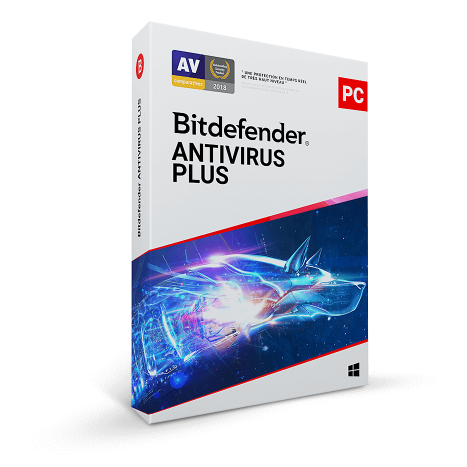 Bitdefender Antivirus Plus - 1 An / 1 PC - Logiciel sécurité - 0