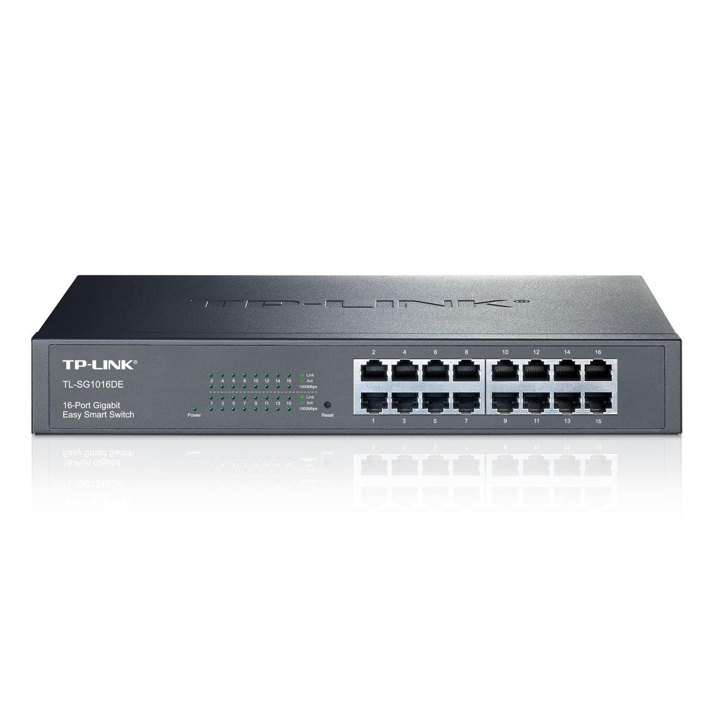  16 Ports 10/100/1000Mbps TL-SG1016DE - Achat / Vente sur grosbill-pro.com - 0