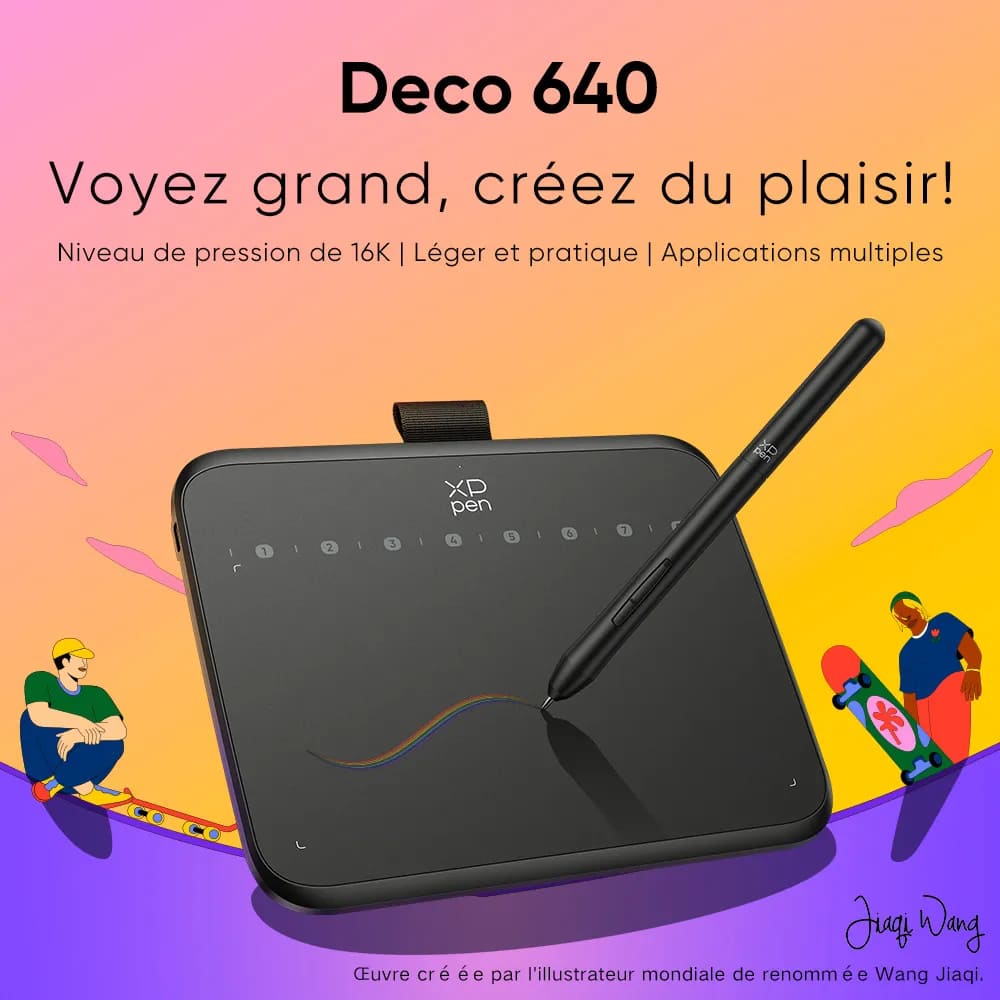 Deco  640 5080LPI/6"/Noir#