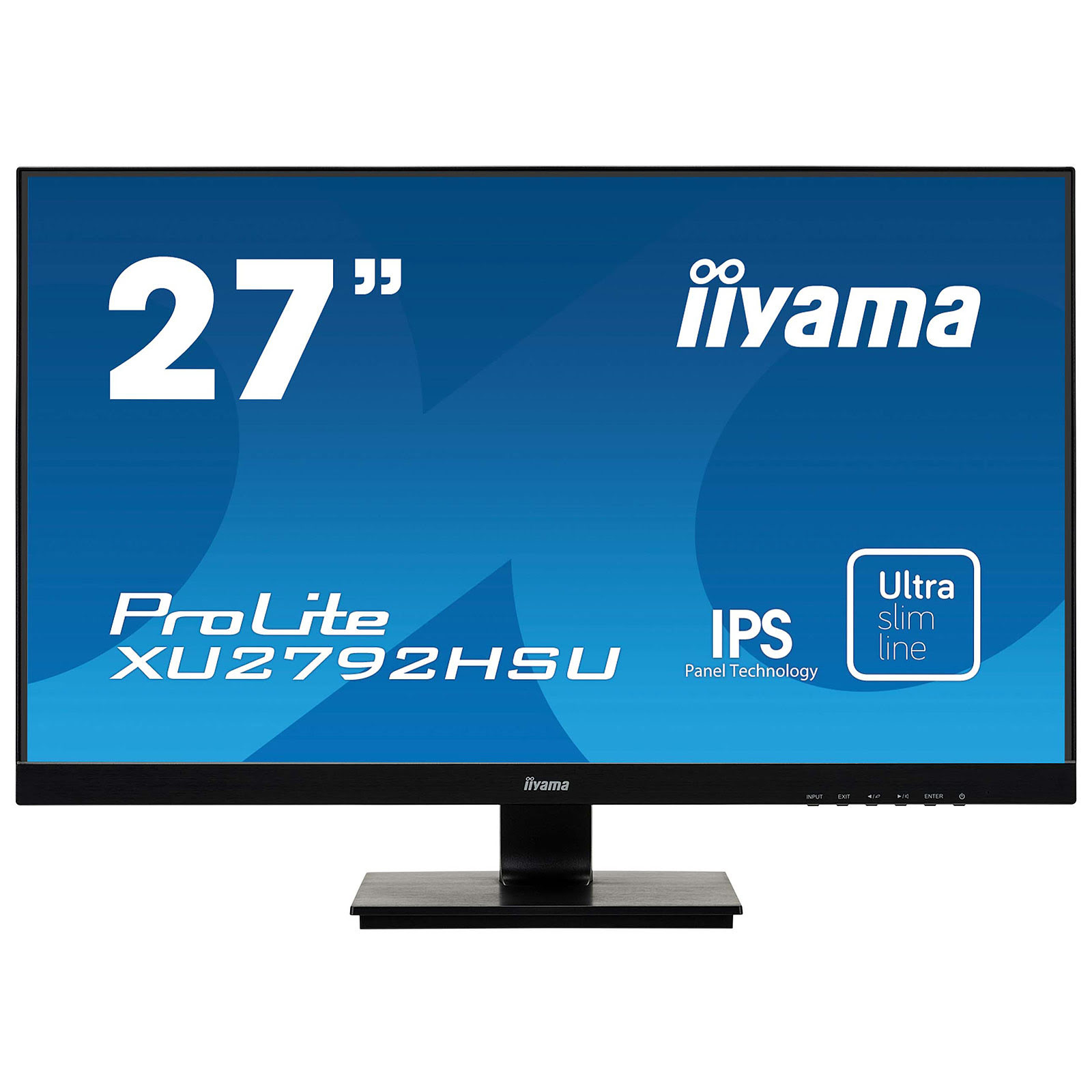 Iiyama 27"  XU2792HSU-B1 - Ecran PC Iiyama - grosbill-pro.com - 0