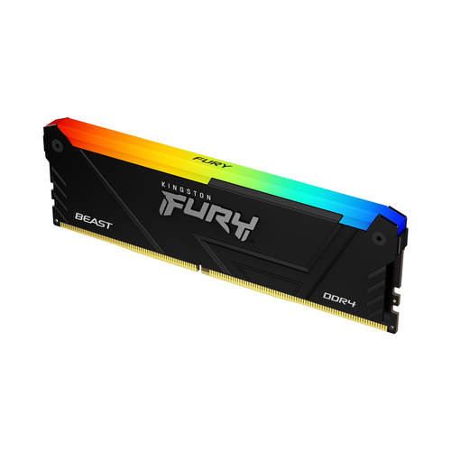 Kingston Fury Beast RGB 16Go (1x16Go) DDR4 3200MHz - Mémoire PC Kingston sur grosbill-pro.com - 1