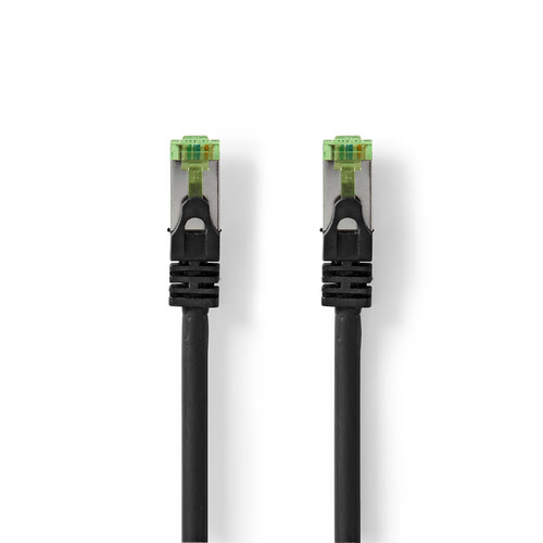 Câble RJ45 CAT7 S/FTP - male/male - 5m - Noir - 0