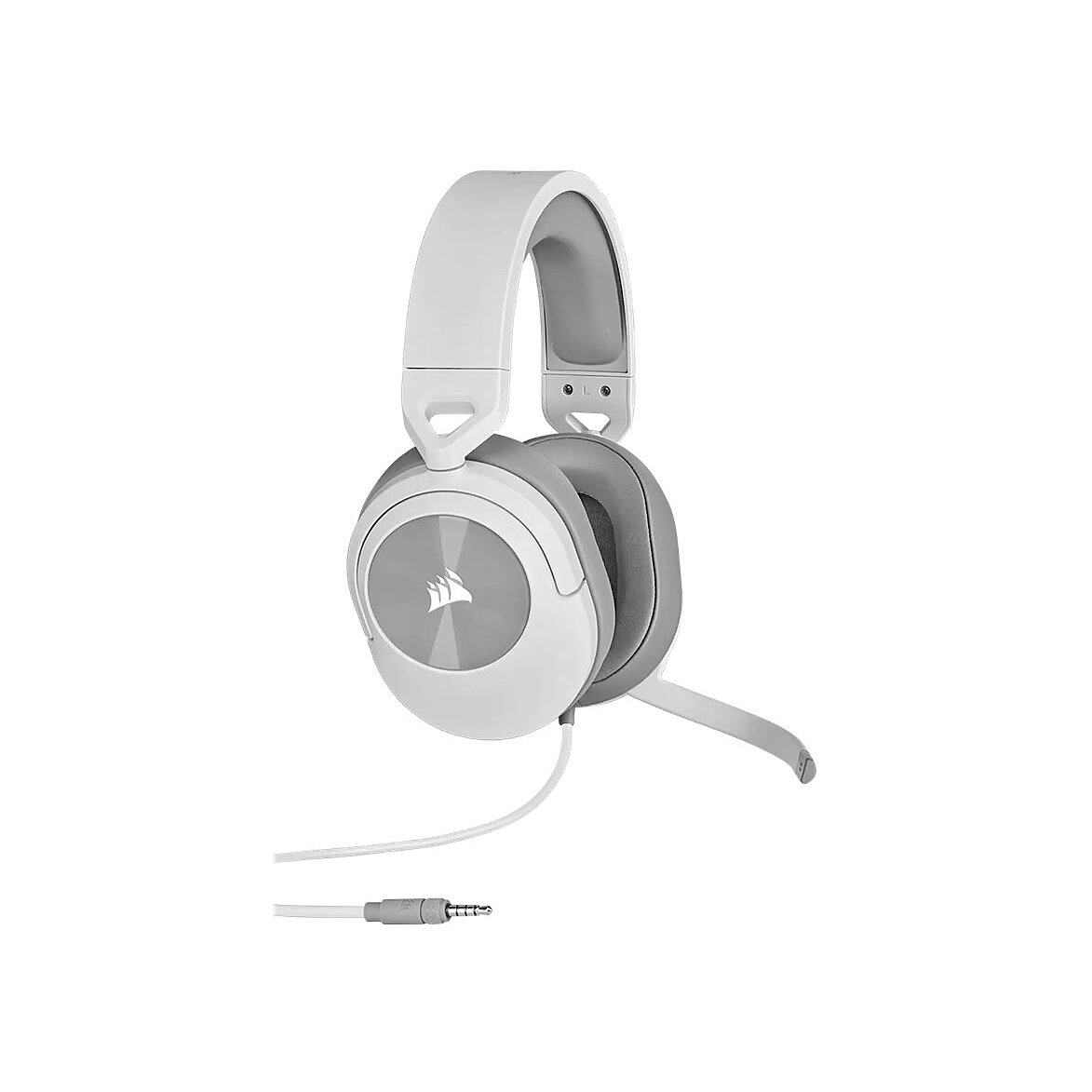 Grosbill Micro-casque Corsair HS55 Stereo - Blanc/Filaire